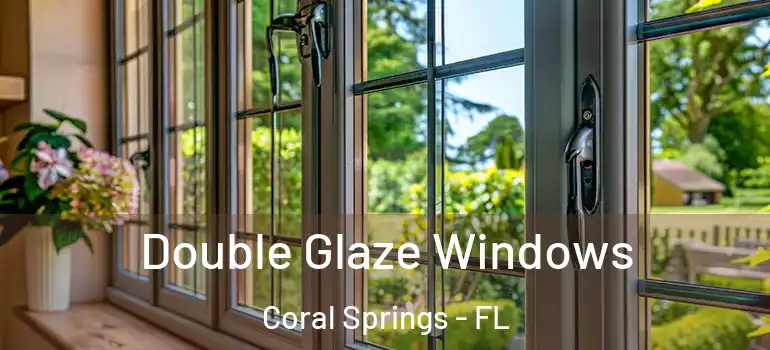  Double Glaze Windows Coral Springs - FL